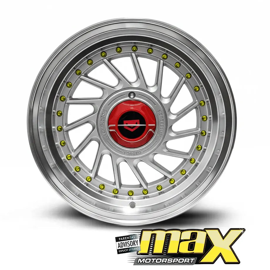 15 Inch Mag Wheel - MX113-D VSN Twist Wheel (4x100 / 5x100 PCD) Max Motorsport