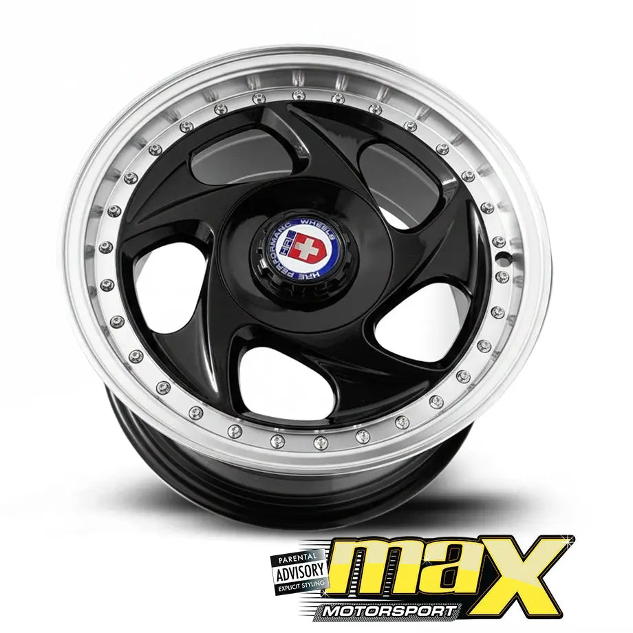 15 Inch Mag Wheel - MX115-A HR.E Blade Wheel (4x100 / 5x100 PCD) Max Motorsport