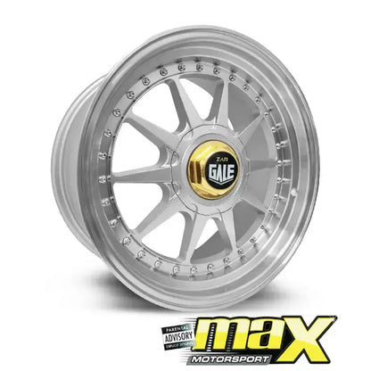 15 Inch Mag Wheel - MX1214-G2 Gale Ewing Style Wheel - (4x100/ 4x108 PCD) Max Motorsport