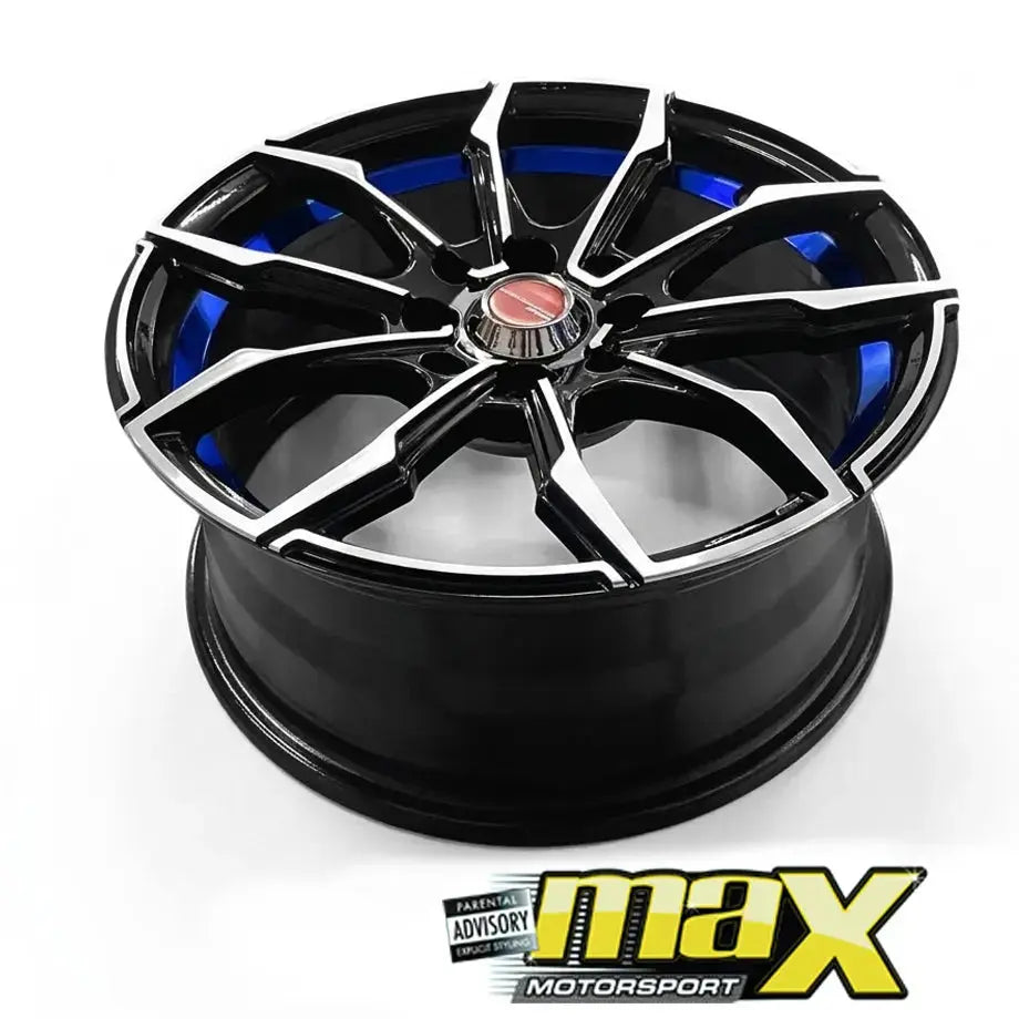 15 Inch Mag Wheel - MX1280-SL Wheels (4x100/ 4x114.3 PCD) Max Motorsport
