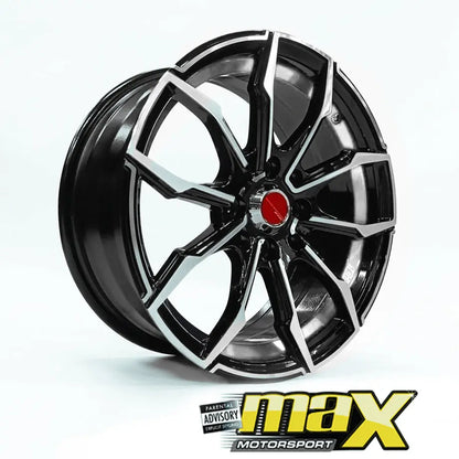 15 Inch Mag Wheel - MX1280-SL Wheels (4x100/ 4x114.3 PCD) Max Motorsport