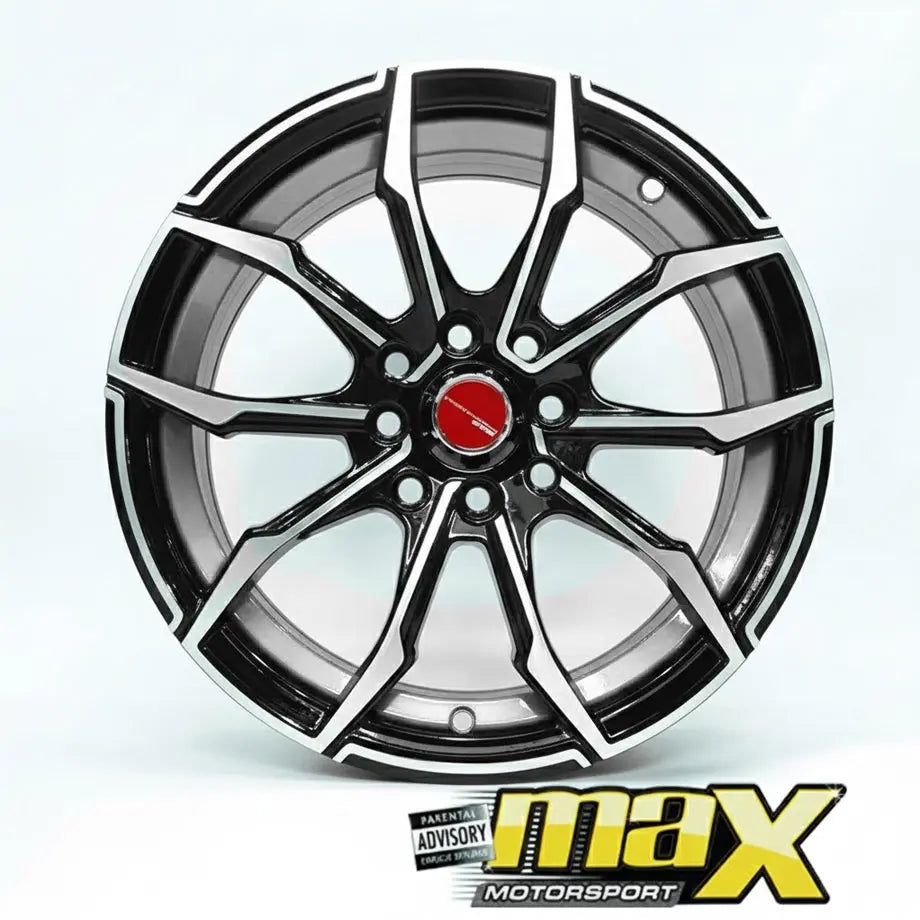 15 Inch Mag Wheel - MX1280-SL Wheels (4x100/ 4x114.3 PCD) Max Motorsport