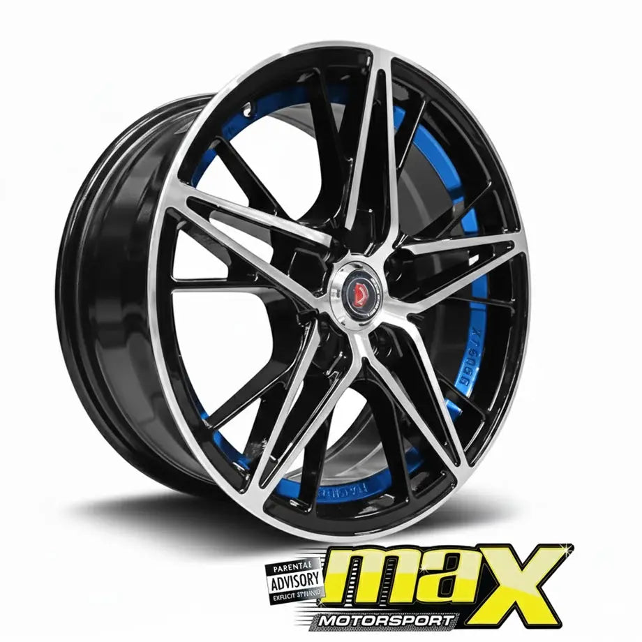 Mag Rims 15 Inch 15 Inch Mag Wheel - MX1320-BL VSN Wheels (4x100 PCD) – Max Motorsport