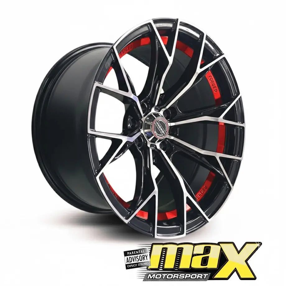 15 Inch Mag Wheel - MX134-RD VSN Concave Wheels (4x100/ 4x114.3 PCD) Max Motorsport