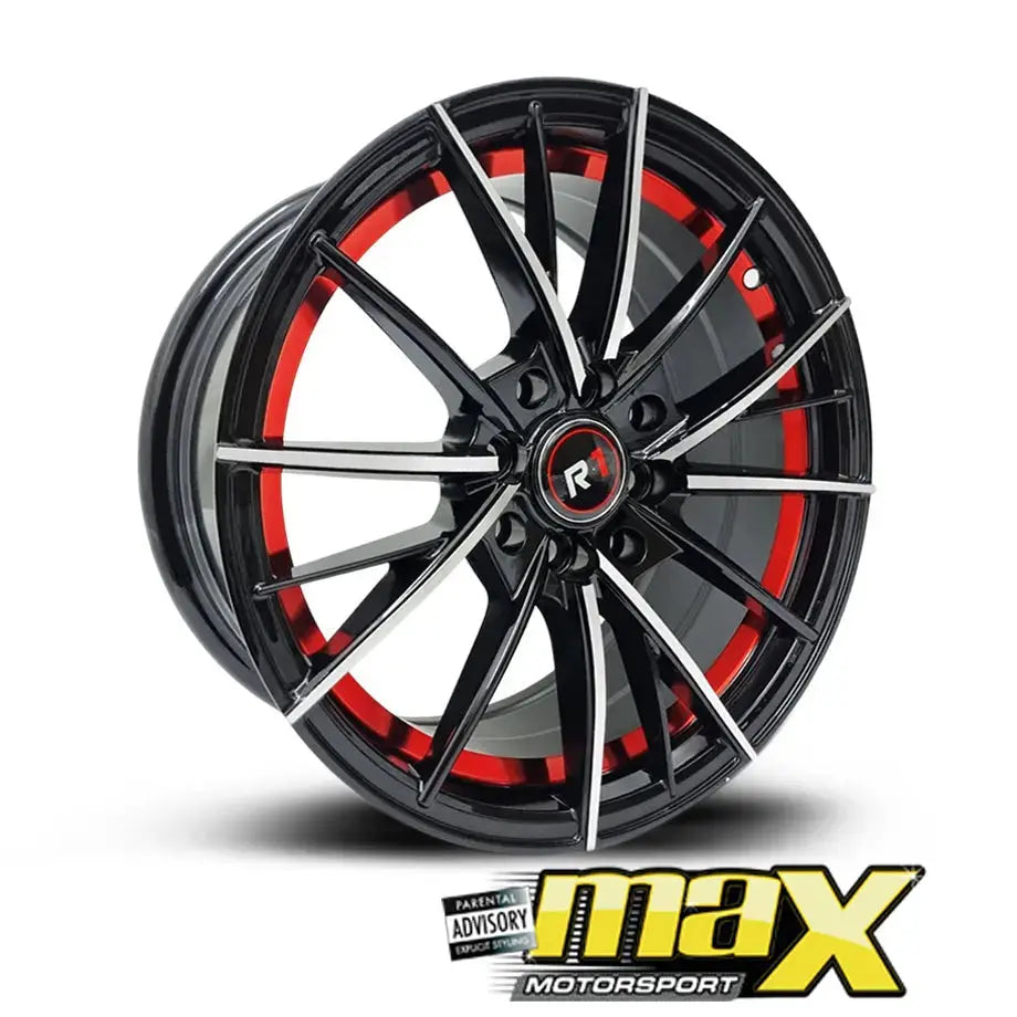 15 Inch Mag Wheel - MX1403-15BL VSN Wheels (4x100 PCD) Max Motorsport