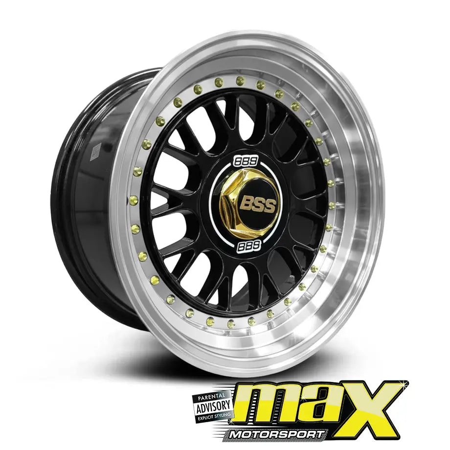 15 Inch Mag Wheel - MX1871-BML BSS Wheel (4x100 PCD) Max Motorsport