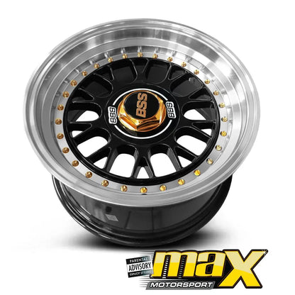 15 Inch Mag Wheel - MX1871-BML BSS Wheel (4x100 PCD) Max Motorsport