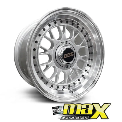 15 Inch Mag Wheel - MX1871-S BSS Wheel (4x100 PCD) Max Motorsport