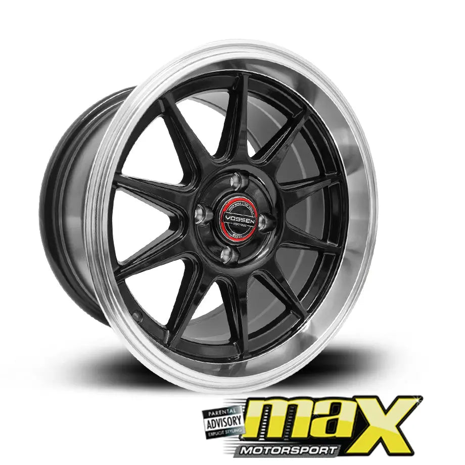 15 Inch Mag Wheel - MX2124 VSN Wheel (4x100 PCD) Max Motorsport