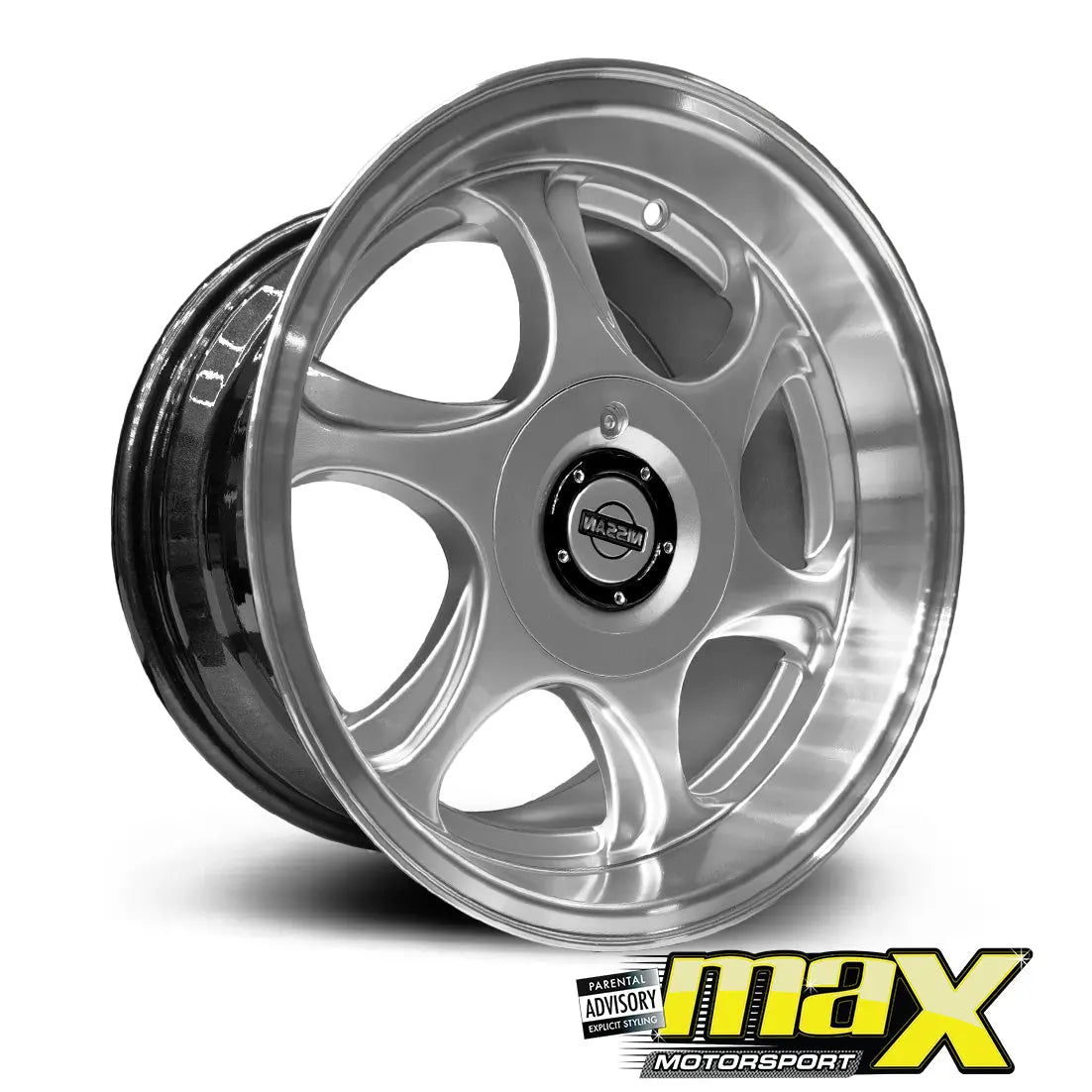 15 Inch Mag Wheel - MX2512-A15 Nissan STI Deep Dish Style Wheel - 4x100 / 5x100 PCD Max Motorsport