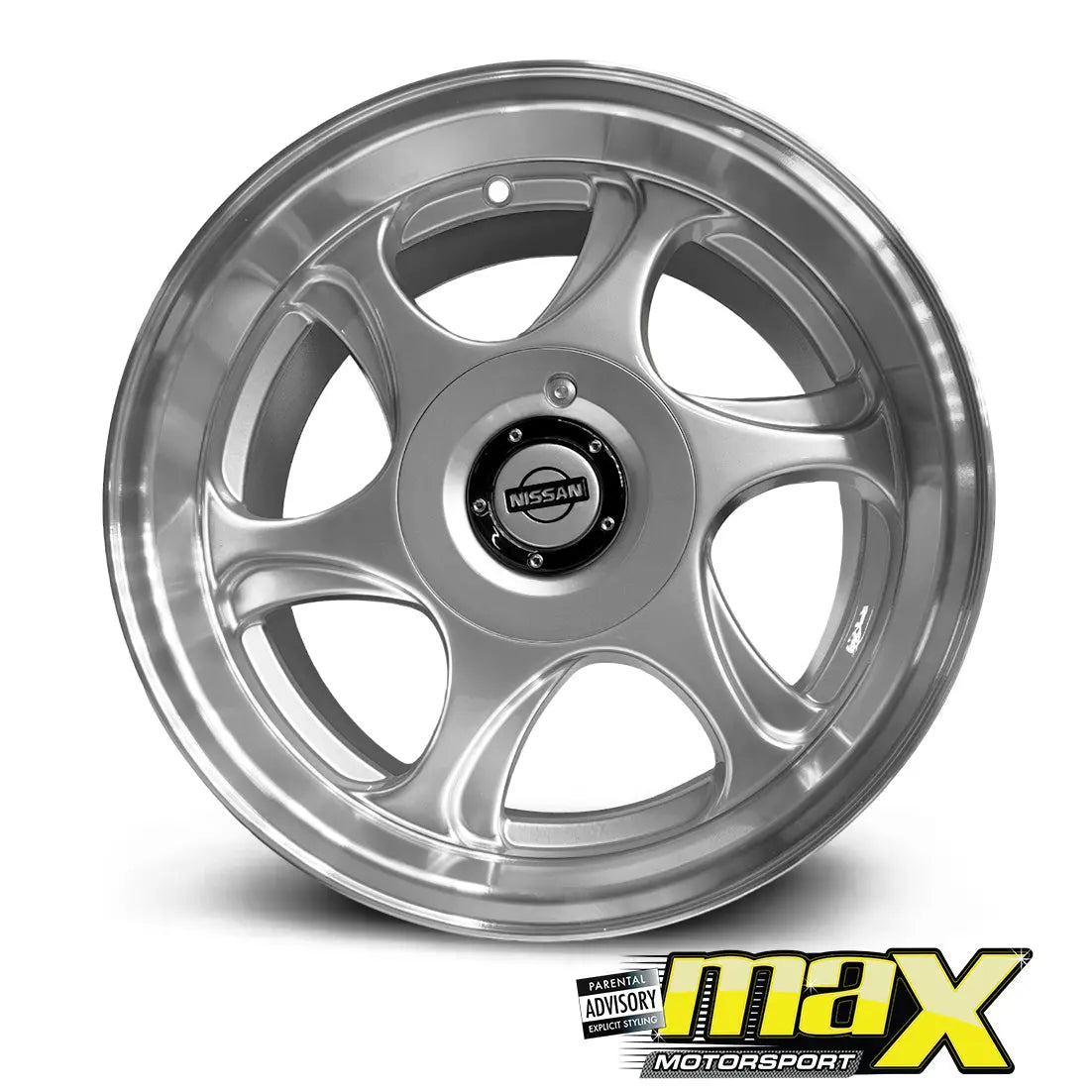 15 Inch Mag Wheel - MX2512-A15 Nissan STI Deep Dish Style Wheel - 4x100 / 5x100 PCD Max Motorsport