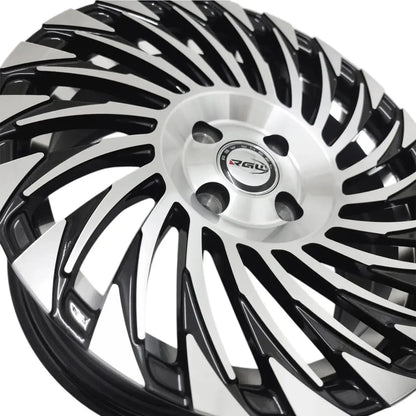 15 Inch Mag Wheel - MX415GM Twist Wheel (4x100 PCD) Max Motorsport