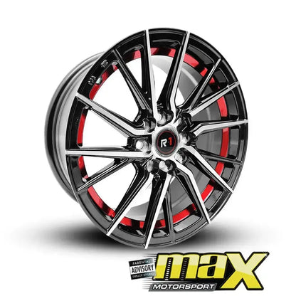 15 Inch Mag Wheel - MX452-BL Wheels (4x100/ 4x114.3 PCD) Max Motorsport