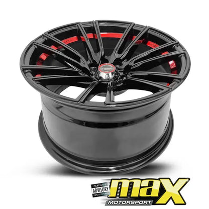 15 Inch Mag Wheel - MX452-SL Concave Wheels (4x100/ 4x114.3 PCD) Max Motorsport