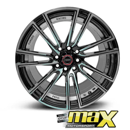 15 Inch Mag Wheel - MX452-SL Concave Wheels (5x100/ 5x114.3 PCD) Max Motorsport