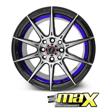 15 Inch Mag Wheel - MX50234-15 VSN Wheels (4x100/ 4x114.3 PCD) Max Motorsport