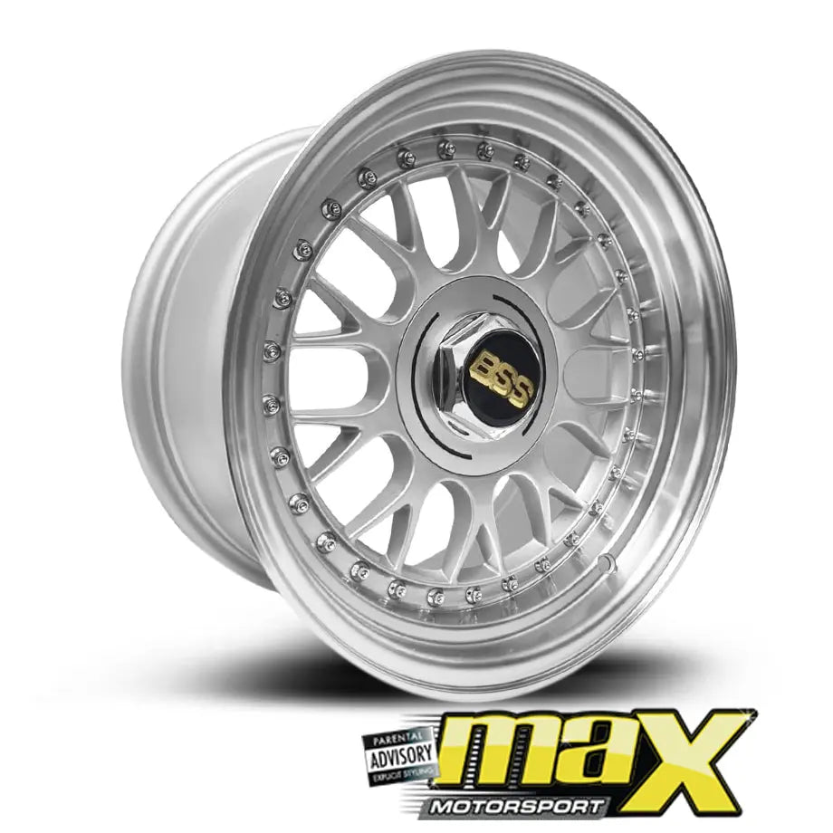15 Inch Mag Wheel - MX5031 BSS Wheel - (5x100/ 5x114.3 PCD) Max Motorsport