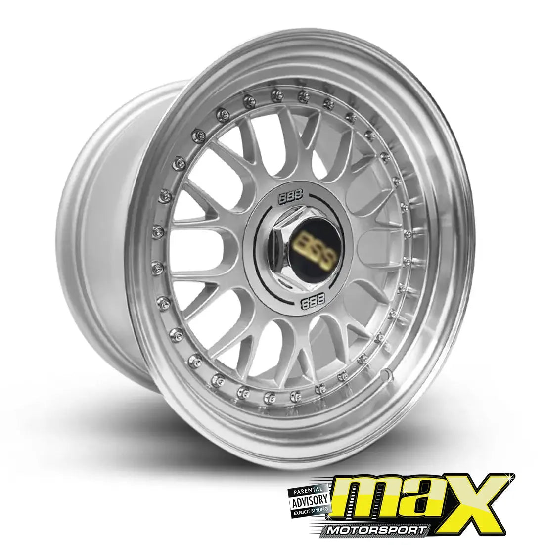 15 Inch Mag Wheel - MX5031-M Wheel - (5x100/ 5x114.3 PCD) Max Motorsport