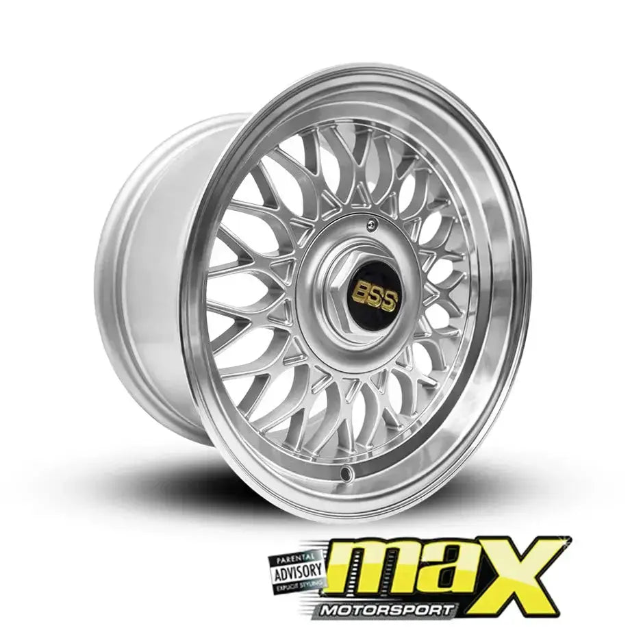 15 Inch Mag Wheel - MX5032 B.S.S VR6 Style Wheel - (4x100/ 4x114.3 PCD) Max Motorsport