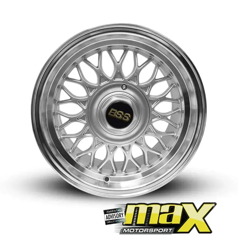 15 Inch Mag Wheel - MX5032 B.S.S VR6 Style Wheel - (4x100/ 4x114.3 PCD) Max Motorsport