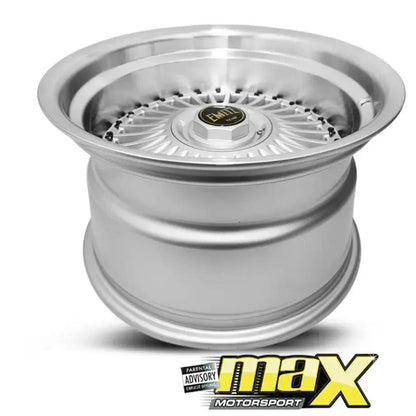 15 Inch Mag Wheel - MX5036-GMNW Emit Wheels Narrow & Wides - (4x100/ 5x100 PCD) Max Motorsport