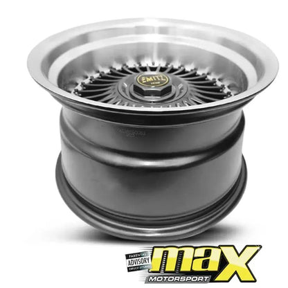 15 Inch Mag Wheel - MX5036-GMNW Emit Wheels Narrow & Wides - (4x100/ 5x100 PCD) Max Motorsport
