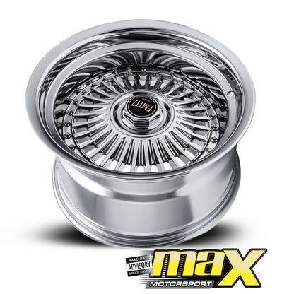 15 Inch Mag Wheel - MX5036CHR-NW Emit Wheels Narrow & Wides - (4x100/ 5x100 PCD) Max Motorsport