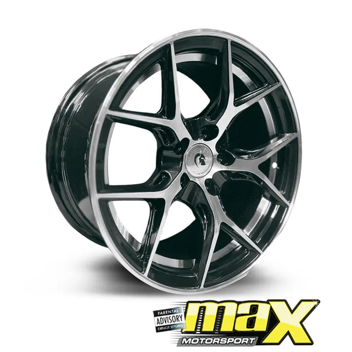15 Inch Mag Wheel - MX5049 Wheel - 5x100 PCD – Max Motorsport