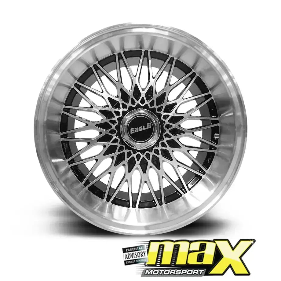 15 Inch Mag Wheel - MX5057-5 Eagle Wheel - 4x100 / 4x108 PCD – Max ...