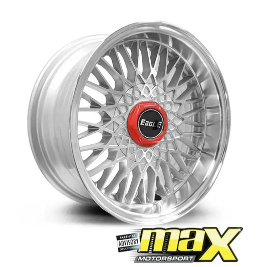 15 Inch Mag Wheel - MX5057-7-15 Eagle Wheel - 4x100 / 4x114.3 PCD Max Motorsport