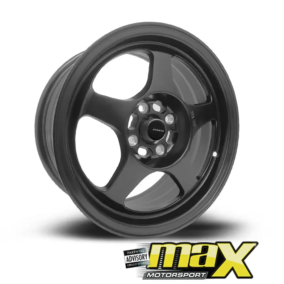 15 Inch Mag Wheel - MX5111 Wheel (4x100 PCD) – Max Motorsport