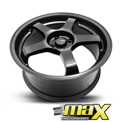 15 Inch Mag Wheel - MX512-15MB Advan GT Racing Style Wheel - 4x100 PCD Max Motorsport