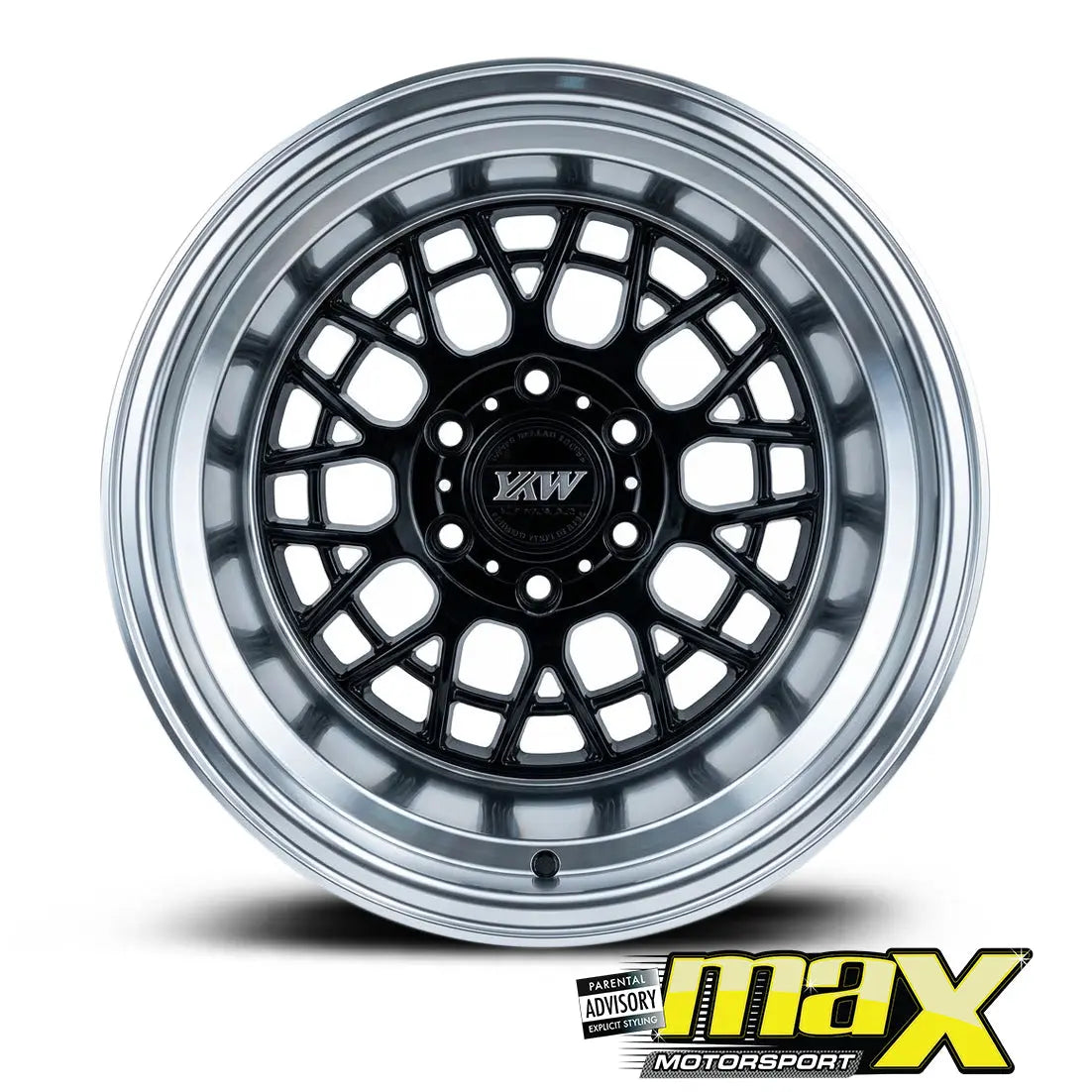 15 Inch Mag Wheel -  MX5412H - 10J Bakkie Wheels (6x139.7 PCD) Max Motorsport