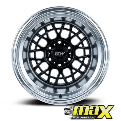 15 Inch Mag Wheel -  MX5412H - 10J Bakkie Wheels (6x139.7 PCD) Max Motorsport
