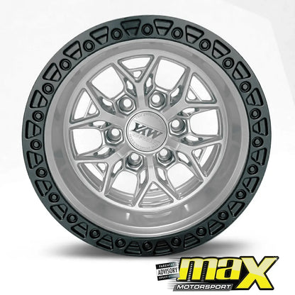 15 Inch Mag Wheel -  MX5514 - 10J Bakkie Wheels (6x139.7 PCD) Max Motorsport
