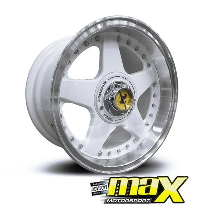 15 Inch Mag Wheel - MX5666-D Wheel (4x100/4x108 PCD) – Max Motorsport