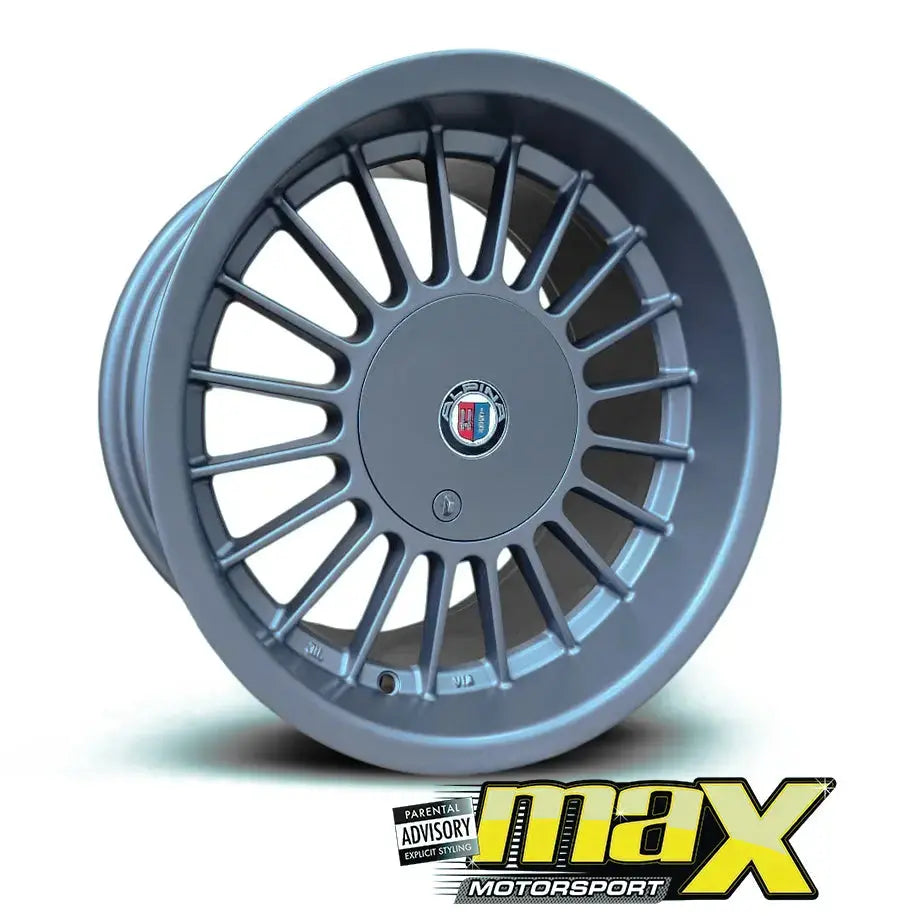 15 Inch Mag Wheel - MX5674-A15 Alpin Style Wheel (4x100 / 5x100 PCD) Max Motorsport