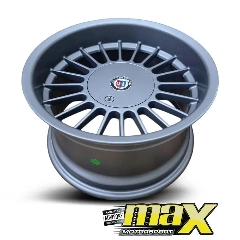 15 Inch Mag Wheel - MX5674-A15 Alpin Style Wheel (4x100 / 5x100 PCD) Max Motorsport