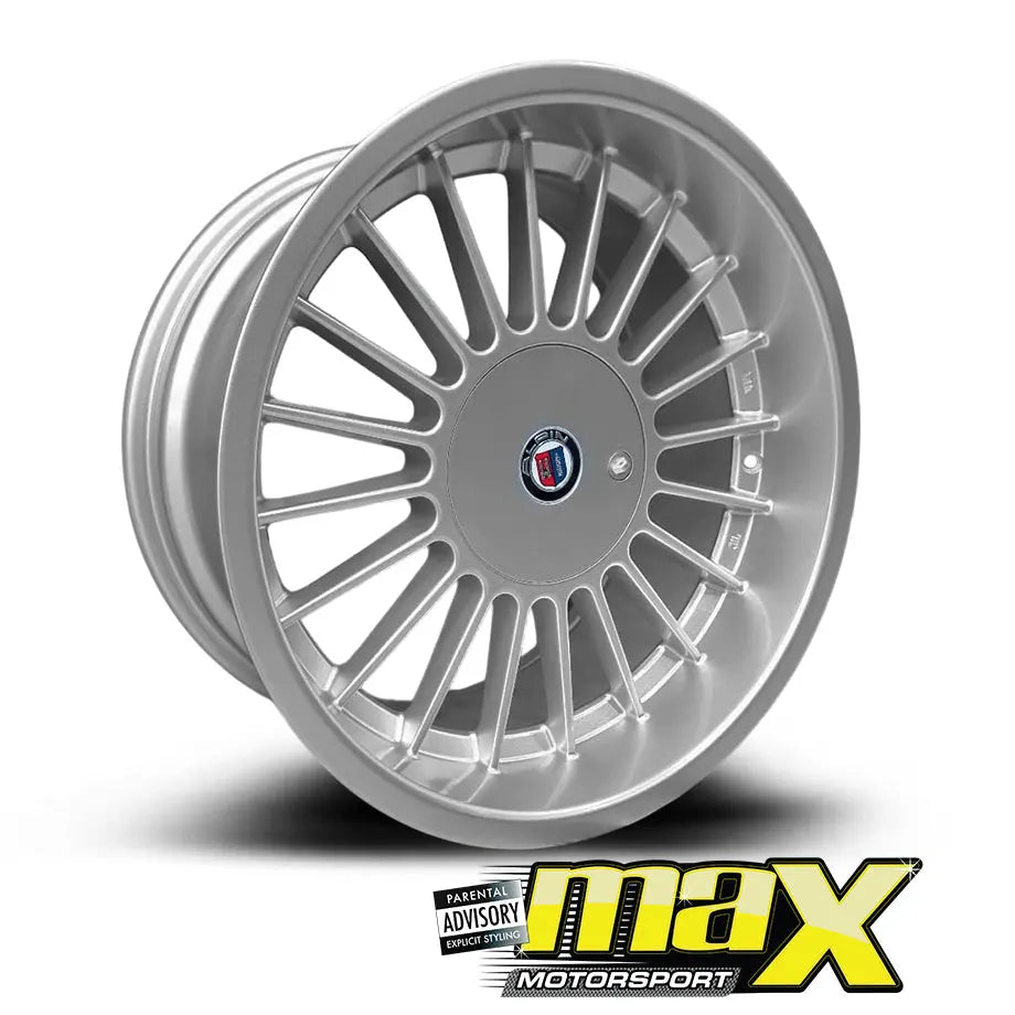 15 Inch Mag Wheel - MX5674-A15 Alpin Style Wheel (4x100 / 5x100 PCD) Max Motorsport