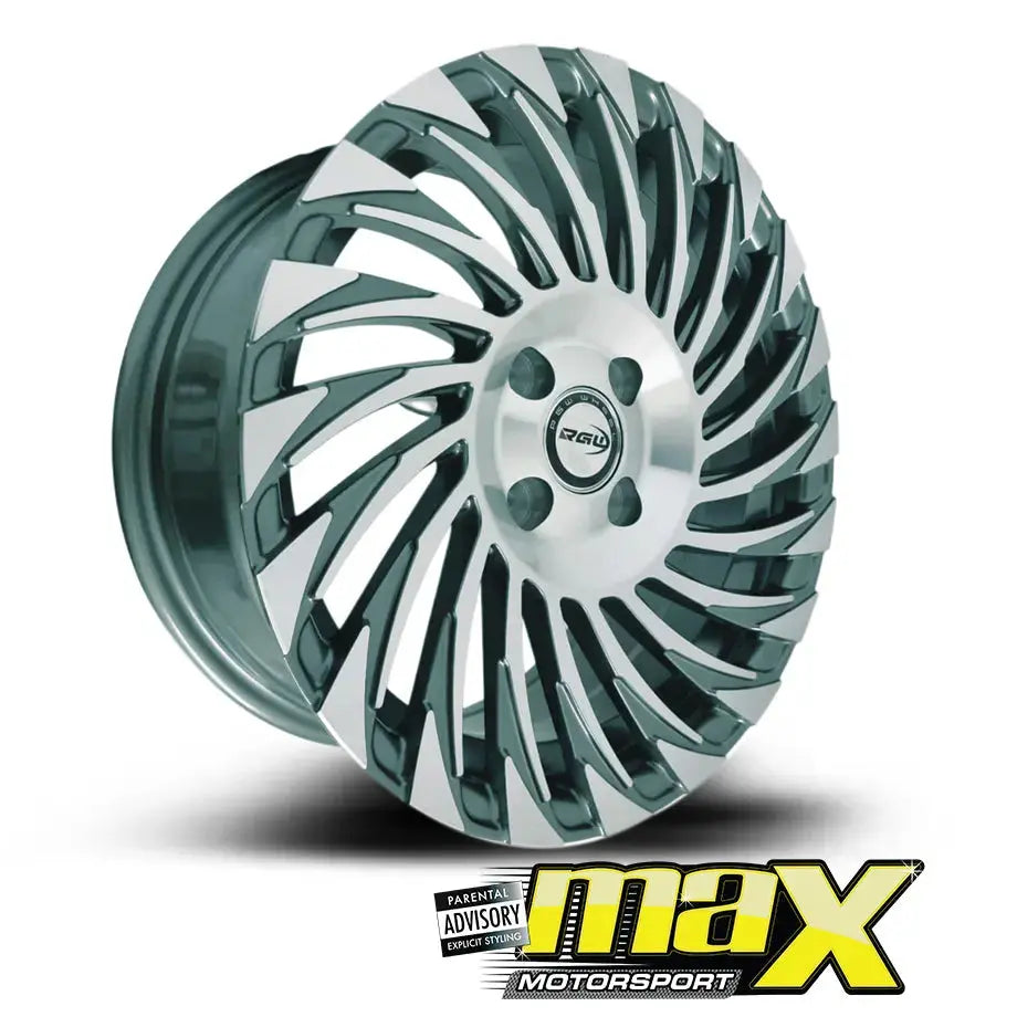 15 Inch Mag Wheel - MX5674-C15 Alpin Style Wheel (4x100 / 5x100 PCD) Max Motorsport