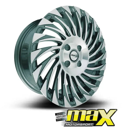 15 Inch Mag Wheel - MX5674-C15 Alpin Style Wheel (4x100 / 5x100 PCD) Max Motorsport