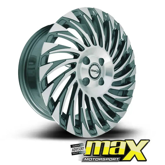 15 Inch Mag Wheel - MX5674-C15 Alpin Style Wheel (4x100 / 5x100 PCD) Max Motorsport