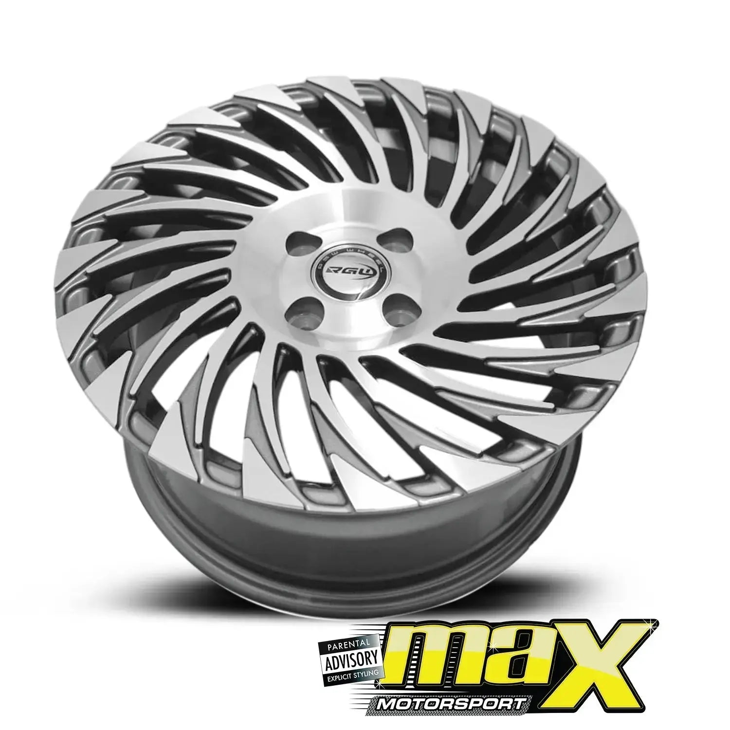 15 Inch Mag Wheel - MX5674-C15 Alpin Style Wheel (4x100 / 5x100 PCD) Max Motorsport