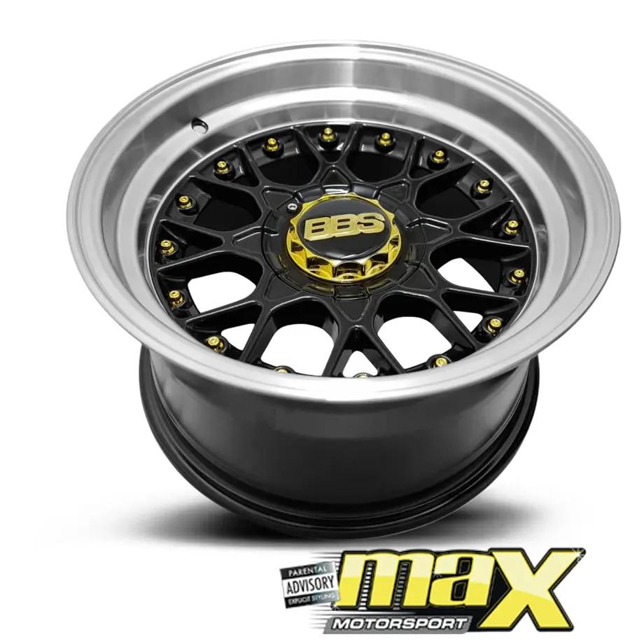 15 Inch Mag Wheel - MX5703-GBNW Wheels Narrow & Wides - (4x100/ 4x114.3 PCD) Max Motorsport