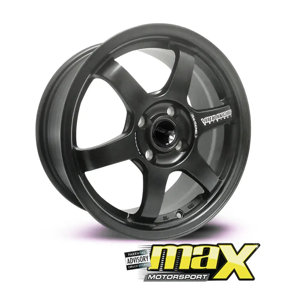 15 Inch Mag Wheel - MX6014 V.olk Wheel (4x100 PCD) – Max Motorsport
