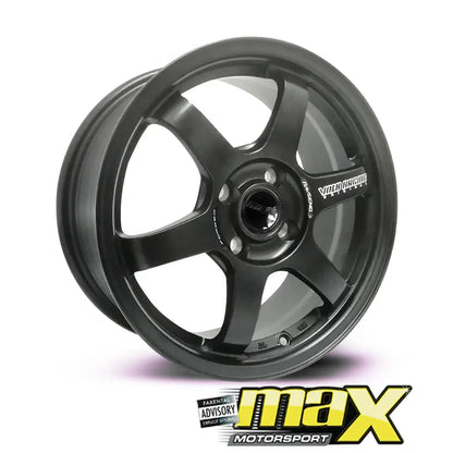 15 Inch Mag Wheel - MX6014 V.olk Wheel (4x100 PCD) Max Motorsport