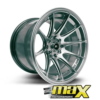 15 Inch Mag Wheel -  MX616 R1 Concave Wheel - (4x100/114.3 PCD) Max Motorsport
