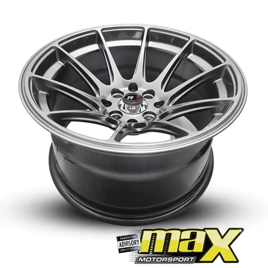 15 Inch Mag Wheel -  MX616 R1 Concave Wheel - (4x100/114.3 PCD) Max Motorsport