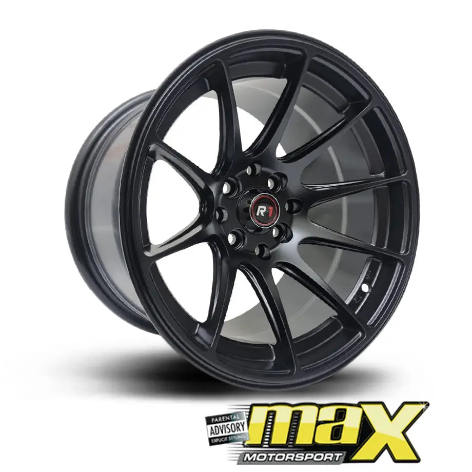 15 Inch Mag Wheel -  MX616 R1 Concave Wheel - (4x100/114.3 PCD) Max Motorsport