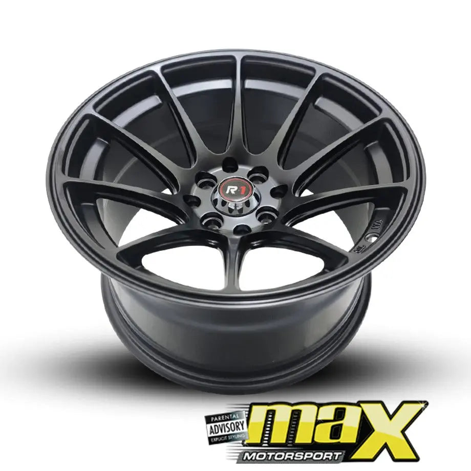 15 Inch Mag Wheel -  MX616 R1 Concave Wheel - (4x100/114.3 PCD) Max Motorsport